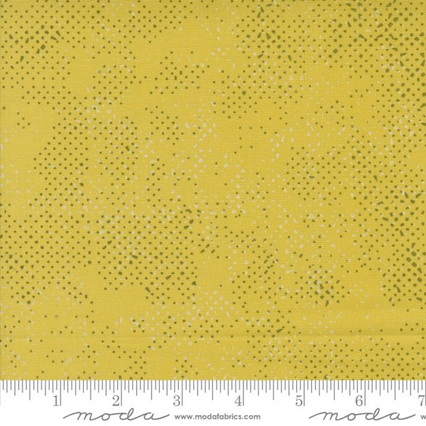 Olive You - Spotted in Maize - Zen Chic - 1660 228 - Half Yard Sale