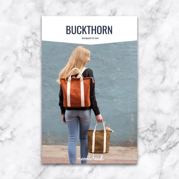 Buckthorn Backpack and Tote - Paper Pattern - Noodlehead - AG-547 For Sale