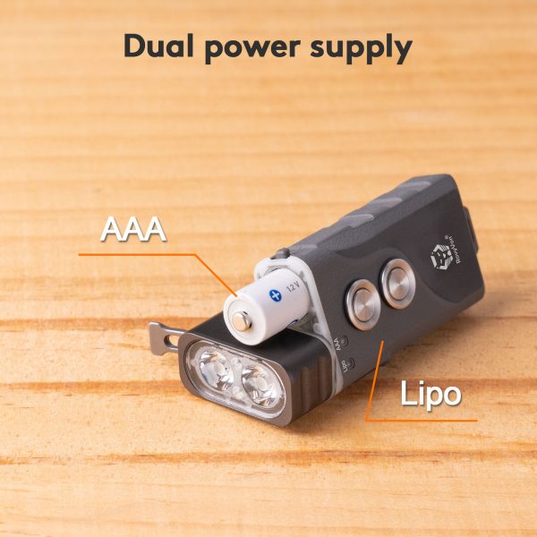 RovyVon Angel Eyes E1 Hybrid Keychain Flashlight Online Sale - Image 5