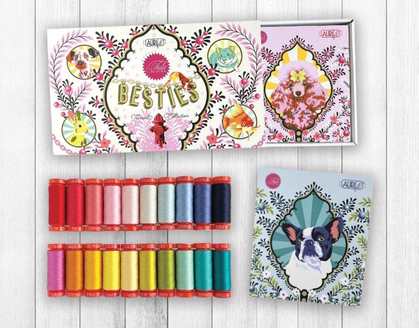 Besties - Aurifil 50 wt. 20 piece Thread Set - TP50BC20 Online Hot Sale