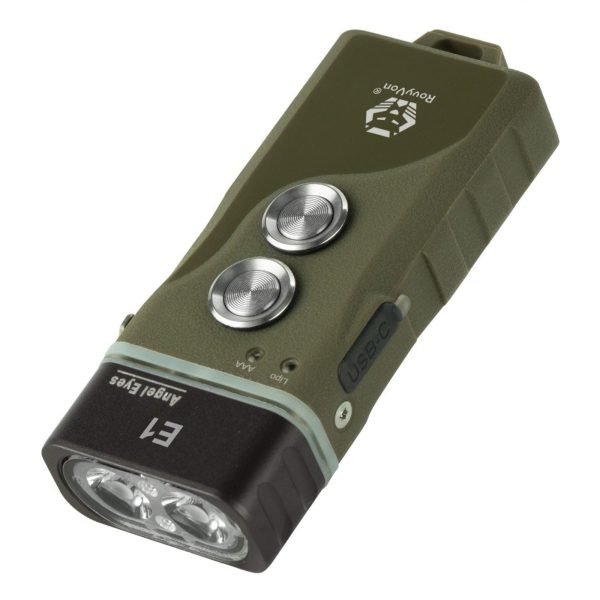 RovyVon Angel Eyes E1 Hybrid Keychain Flashlight Online Sale - Image 4